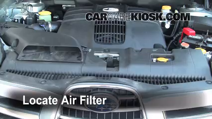2006 Subaru B9 Tribeca 3.0L 6 Cyl. Air Filter (Engine) Replace